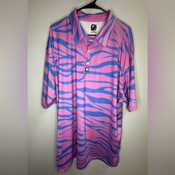 2 Greater Half Golf Polo Shirts Men’s XXXL Breathable & Sweat-Wicking w/ UPF 45 - Picture 7 of 13